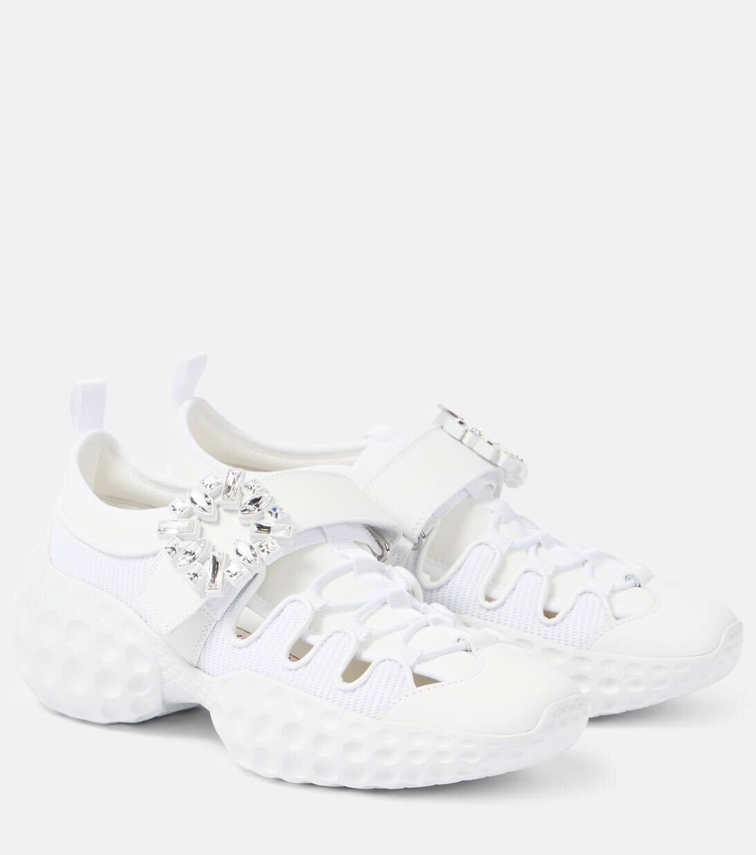 

Кроссовки Viv' Run Light Trekky Roger Vivier, цвет bianco