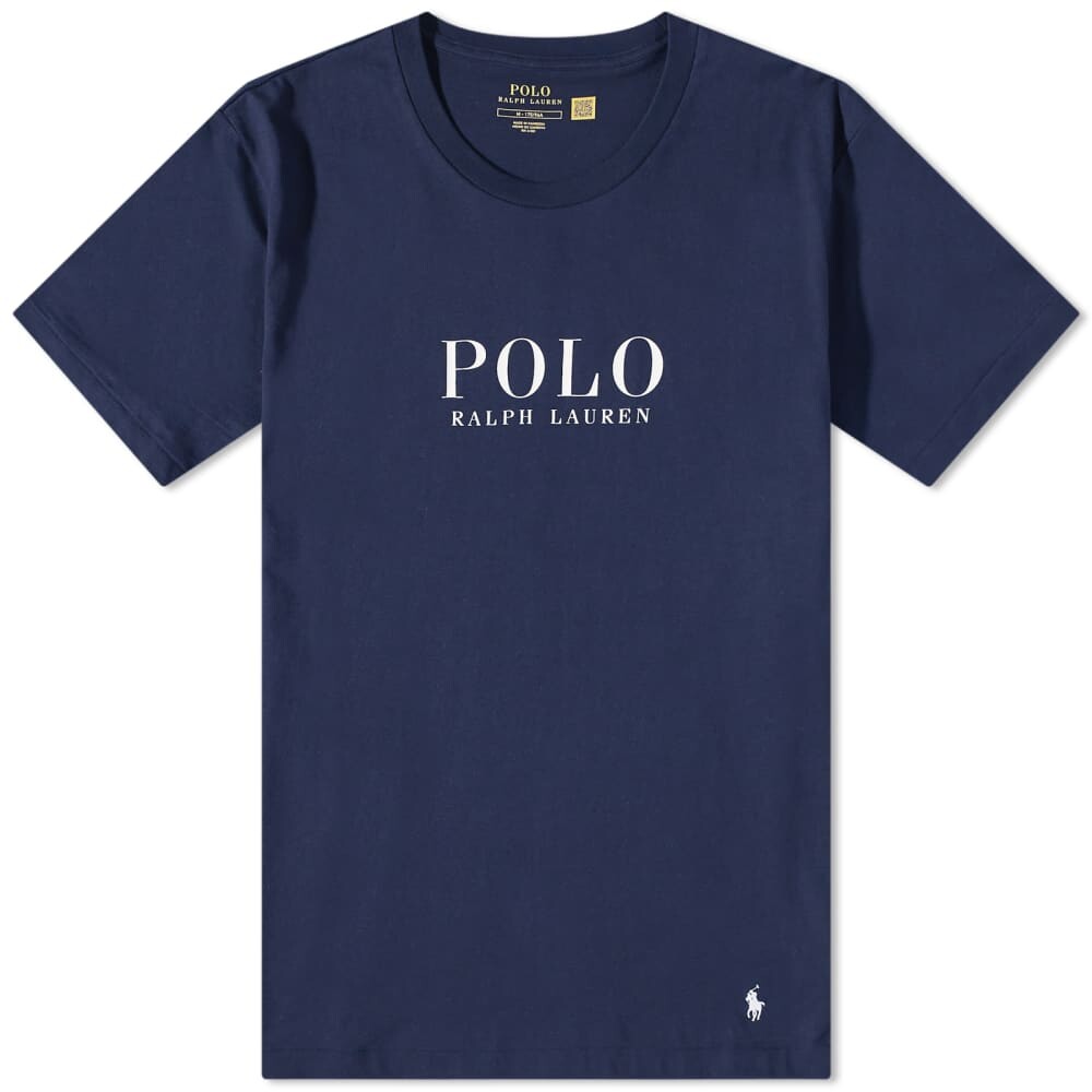 

Футболка с логотипом Polo Ralph Lauren Lounge
