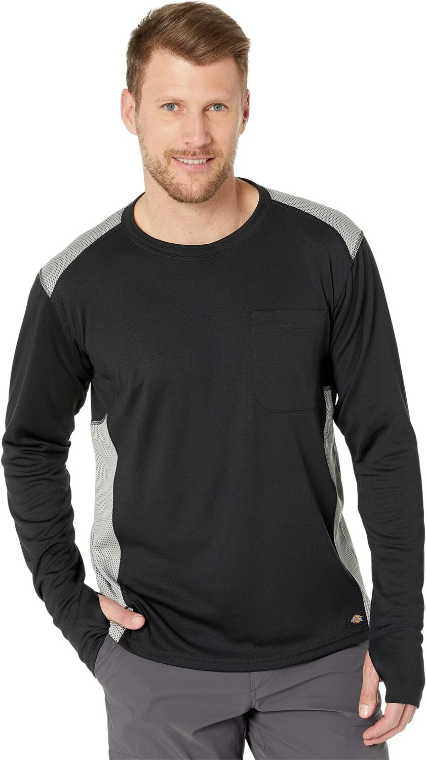 

Футболка Temp-iQ 365 с длинными рукавами Dickies, цвет Knit Black