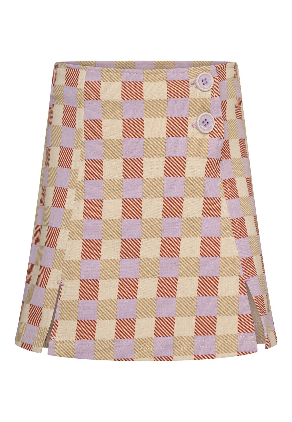 

Юбка А-силуэта ANOTHER DAY WITH CHECKERED PATTERN 4funkyflavours, цвет sand