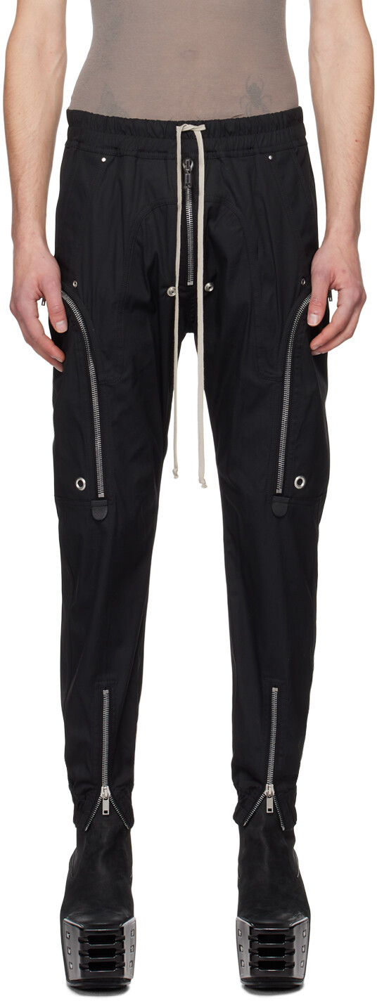 

Черные брюки карго Bauhaus Rick Owens