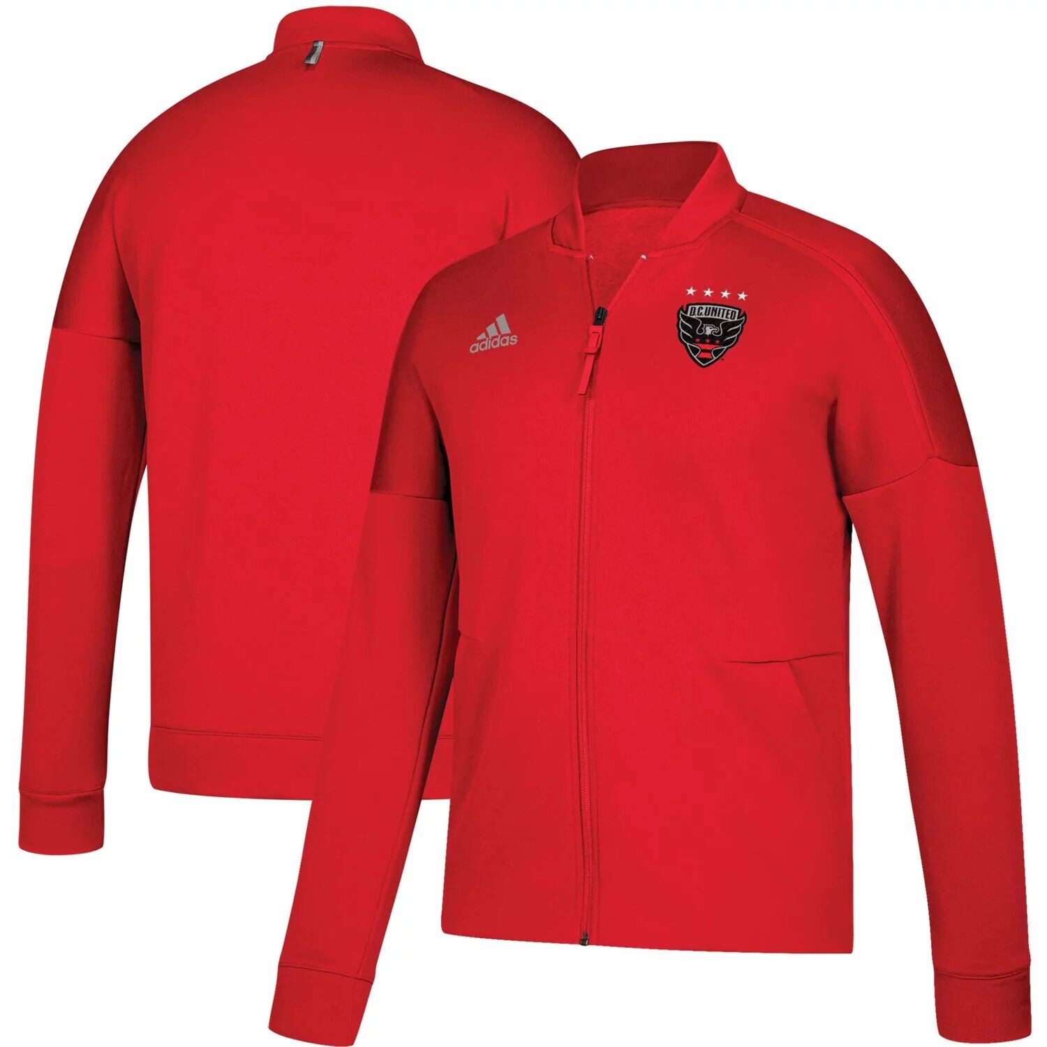 

Мужская красная куртка DC United Anthem с молнией во всю длину ZNE adidas