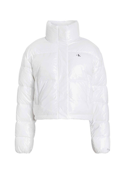 

Белое женское пальто Calvin Klein Jeans, Белый