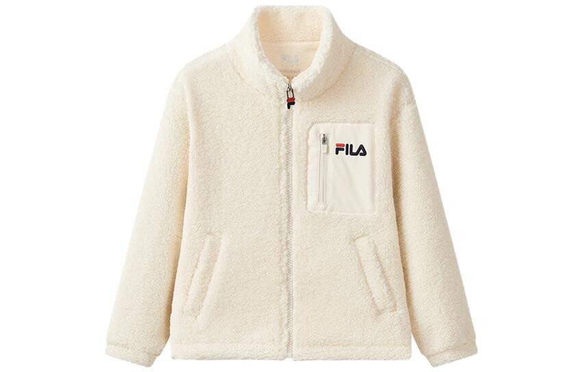 

Детская бархатная куртка FILA, цвет Cocoon-FIV