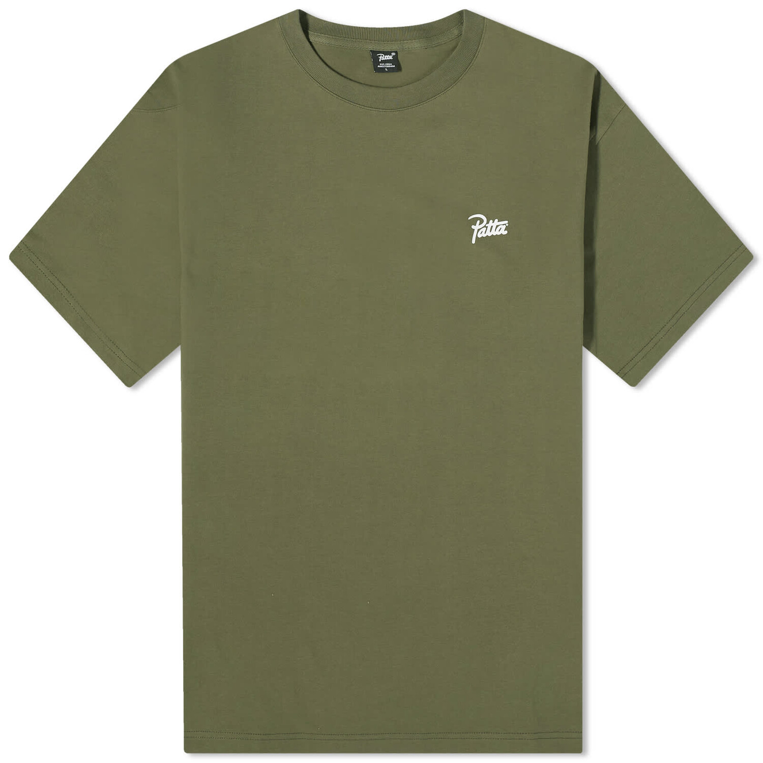 

Футболка Patta Animal, цвет Beetle
