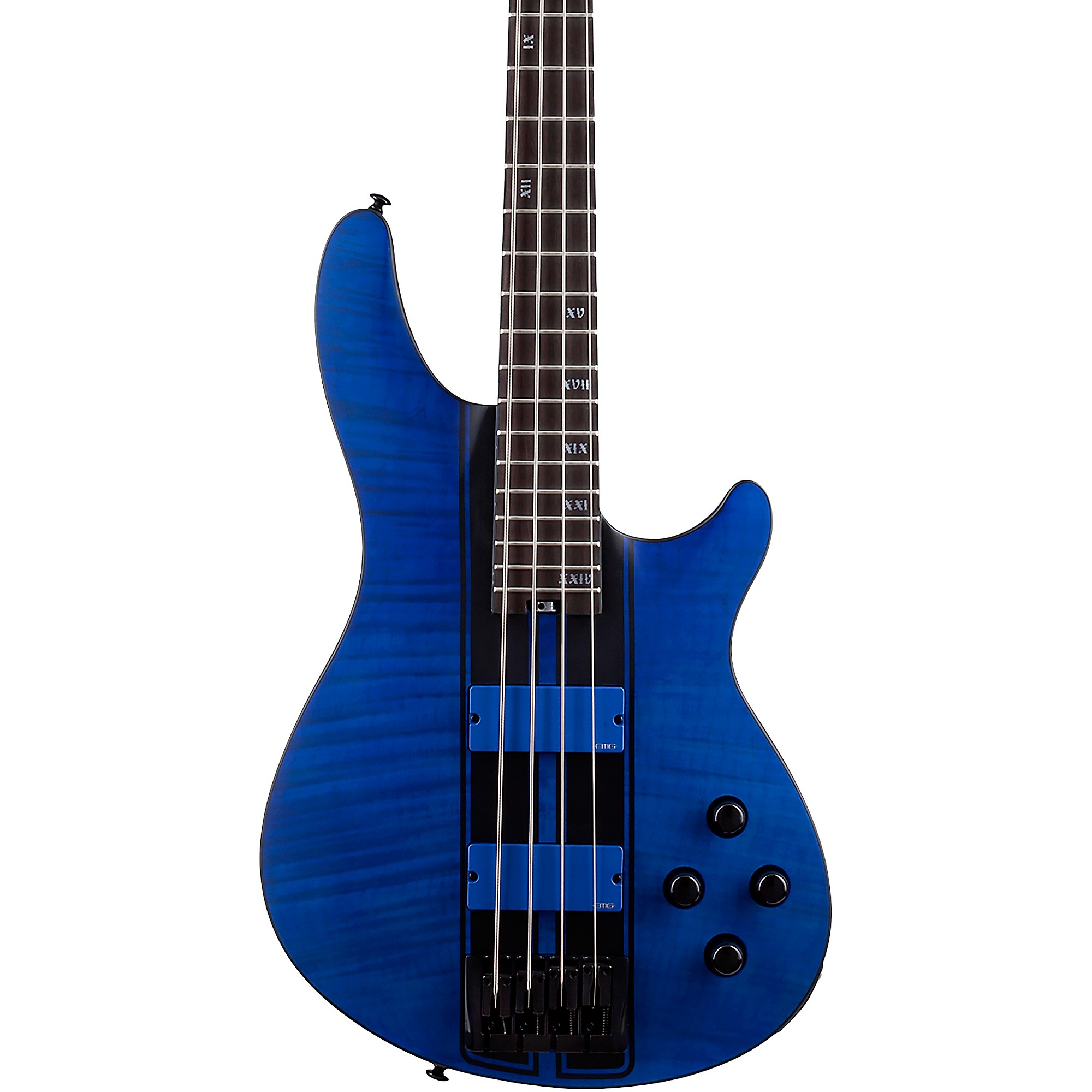 цена Schecter Guitar Research C-4 GT Электрическая бас-гитара Satin Trans Blue