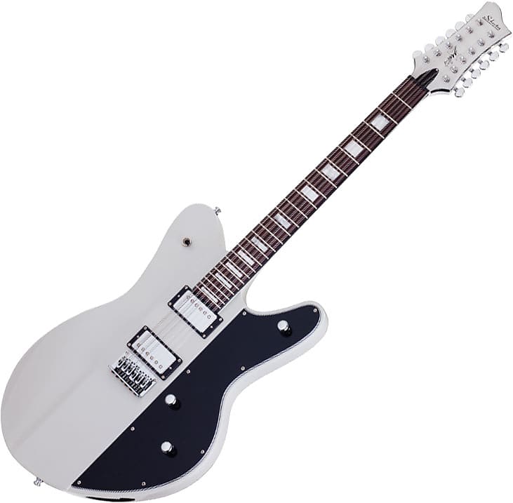 Электрогитара Schecter Robert Smith Ultracure-XII Electric Guitar Vintage White