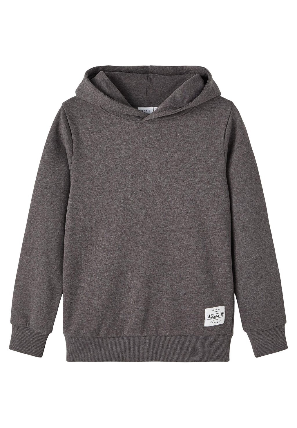 

Толстовка Nkmtemmo Unisex Name it, цвет dark grey melange