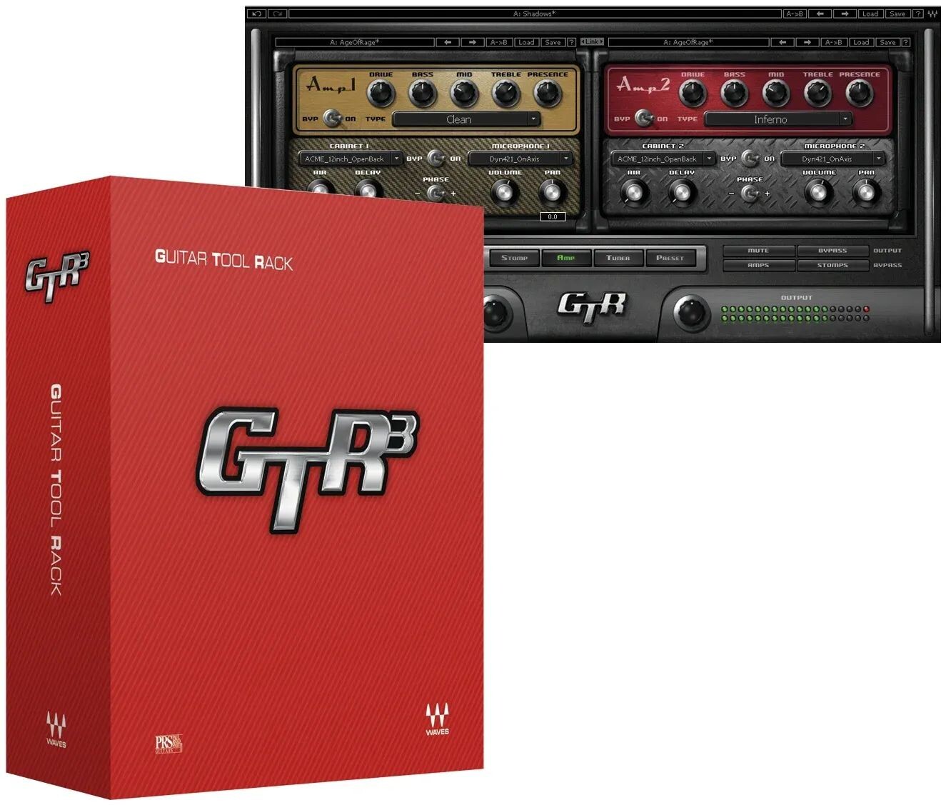 

Комплект плагинов Waves GTR3