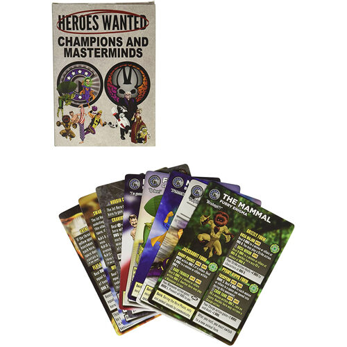 Настольная игра Heroes Wanted: Champions & Masterminds Expansion Action Phase Games