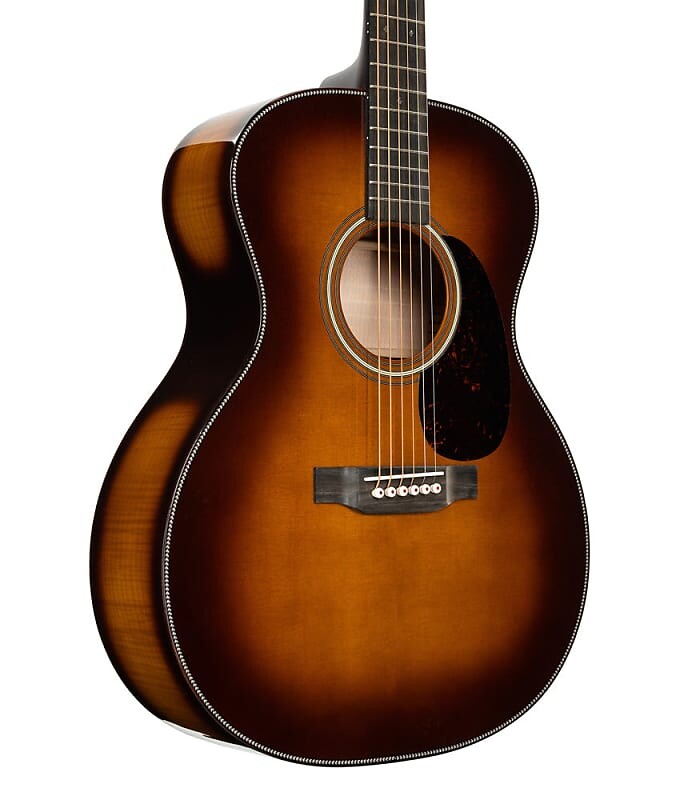 

Акустическая гитара Martin Custom Shop GP-14F Spruce/Big Leaf Maple Acoustic Guitar - Ambertone