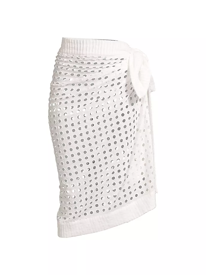 

Саронг с завязанными ушками Solid & Striped, цвет marshmallow