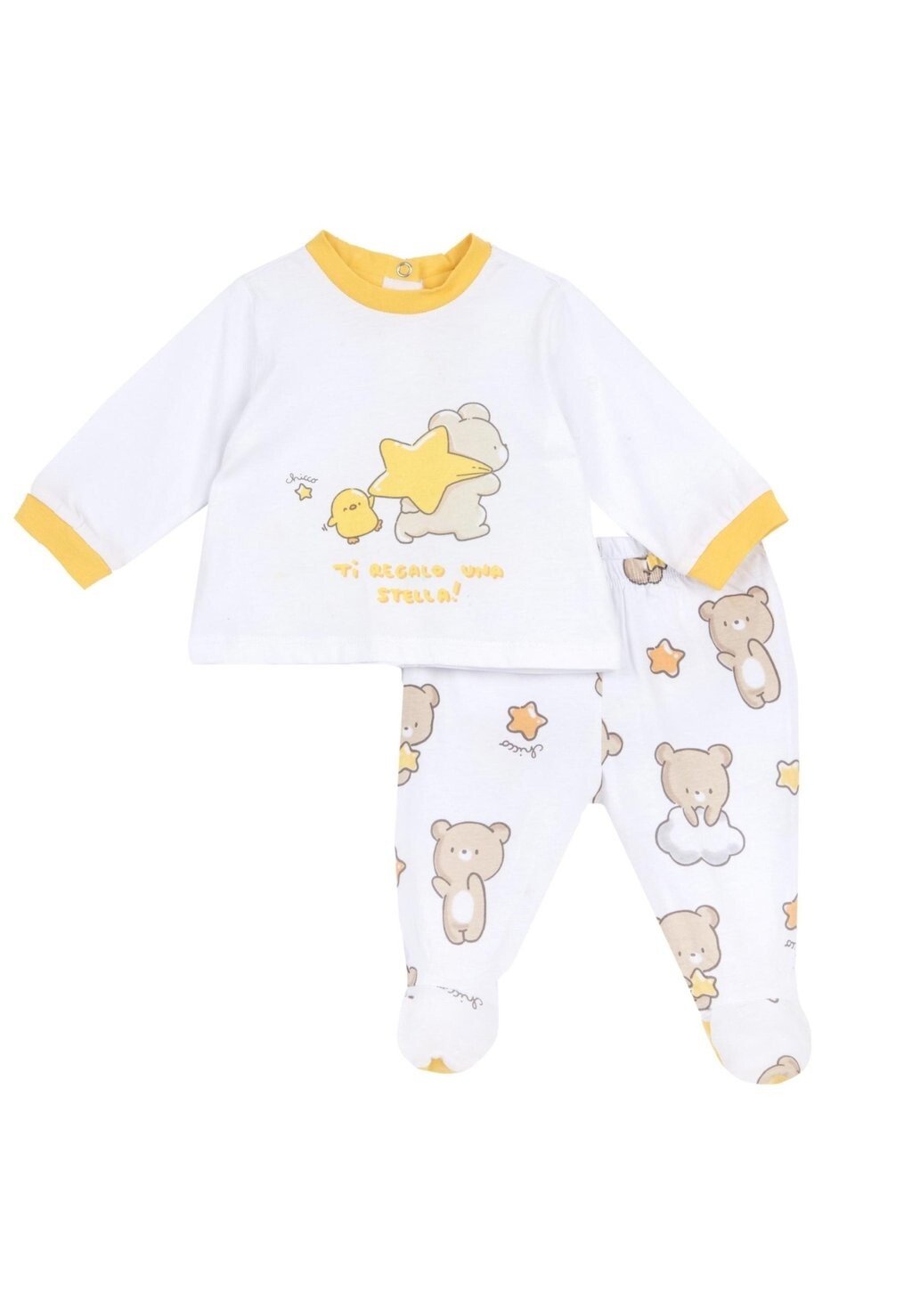 Спортивный костюм OUTFIT+SET Chicco, цвет yellow