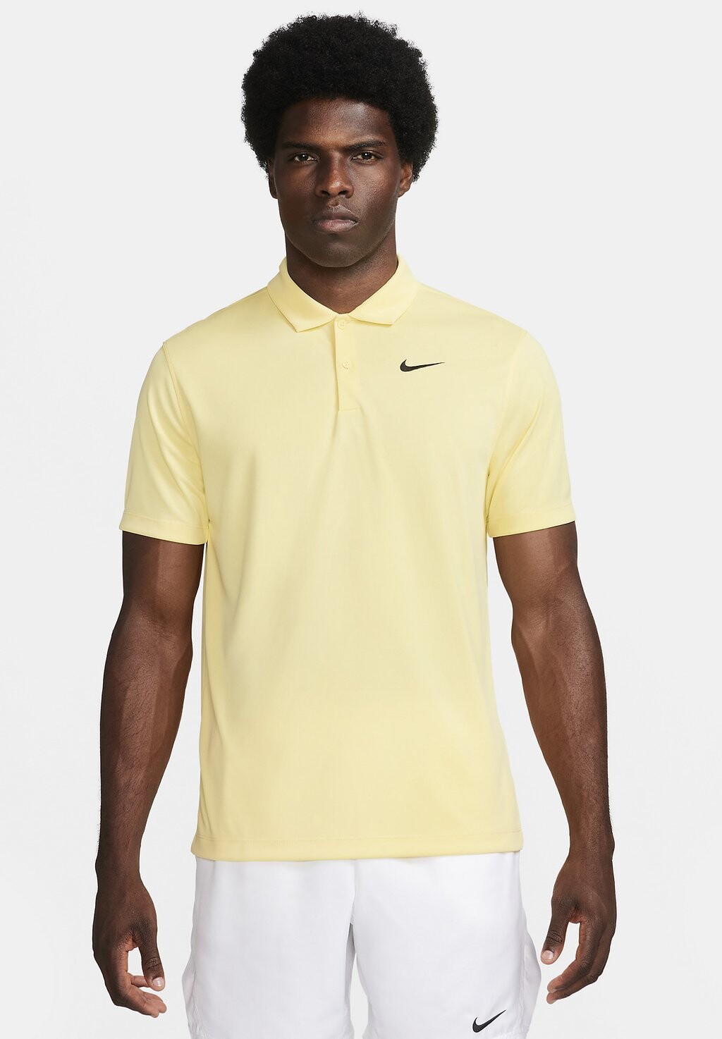 

Поло M Ct Df Solid Nike, цвет soft yellow black