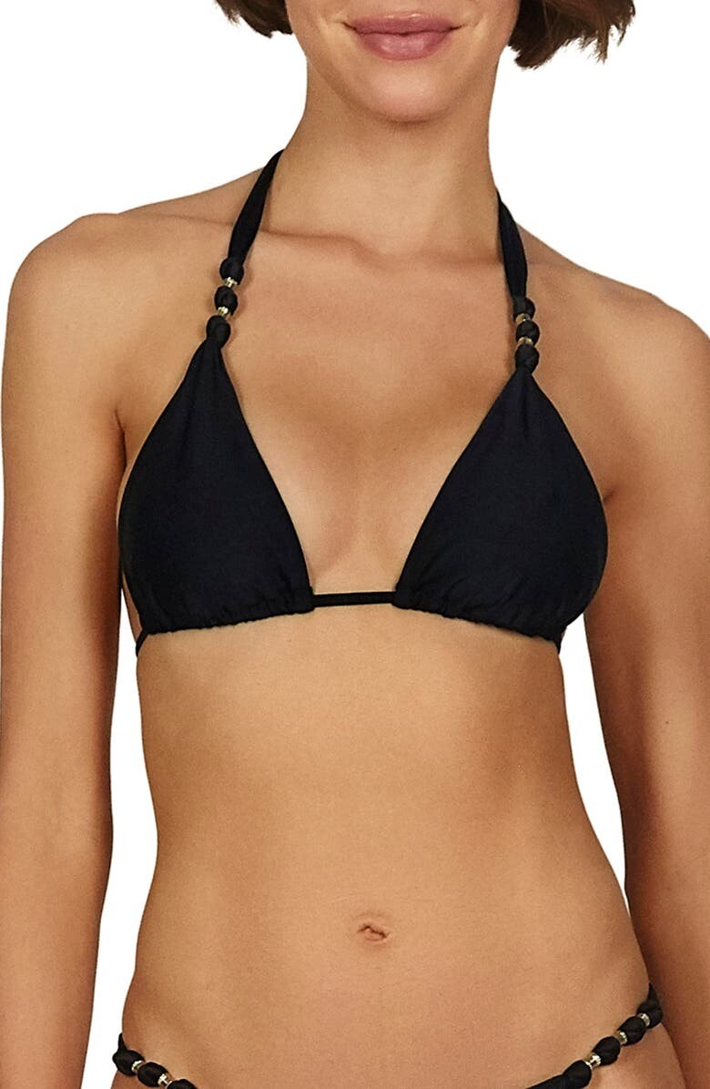 

Твердый бикини-топ Paula VIX SWIMWEAR, черный