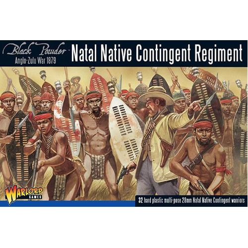 Фигурки Natal Native Contingent Regiment Warlord Games фигурки prussian landwehr regiment 1813 1815 warlord games