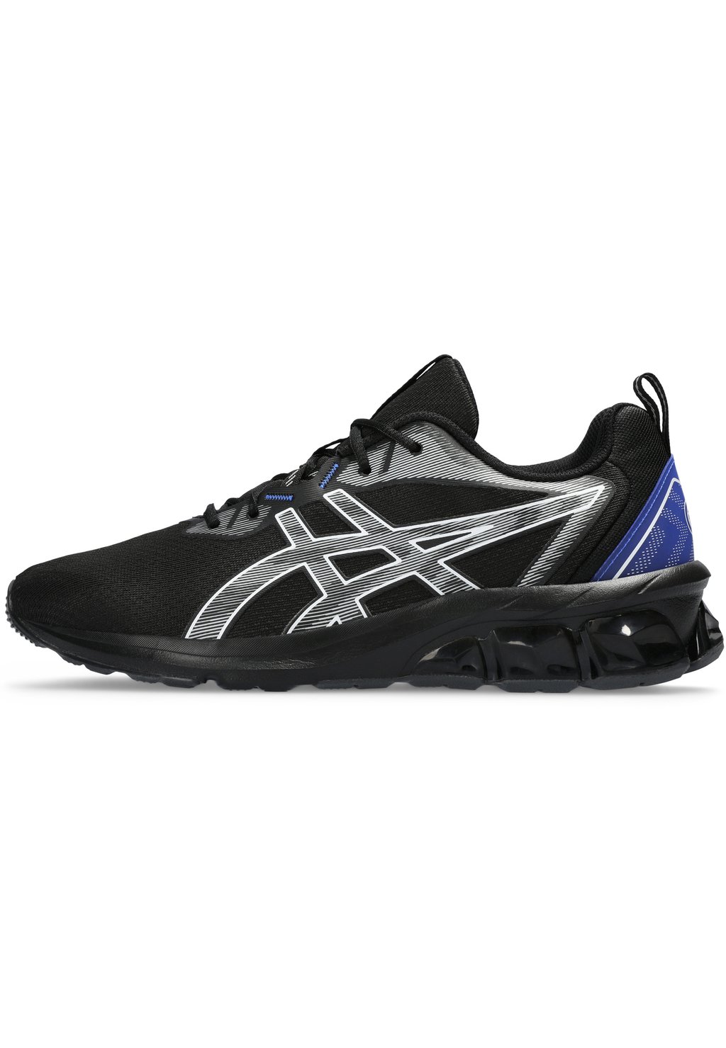 Кроссовки низкие GEL QUANTUM 90 IV ASICS SportStyle, цвет black illusion blue низкие кроссовки quantum 360 vii asics sportstyle цвет black azul blue