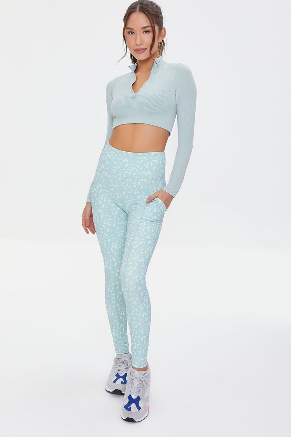 

Леггинсы Active с крапчатым принтом Forever 21