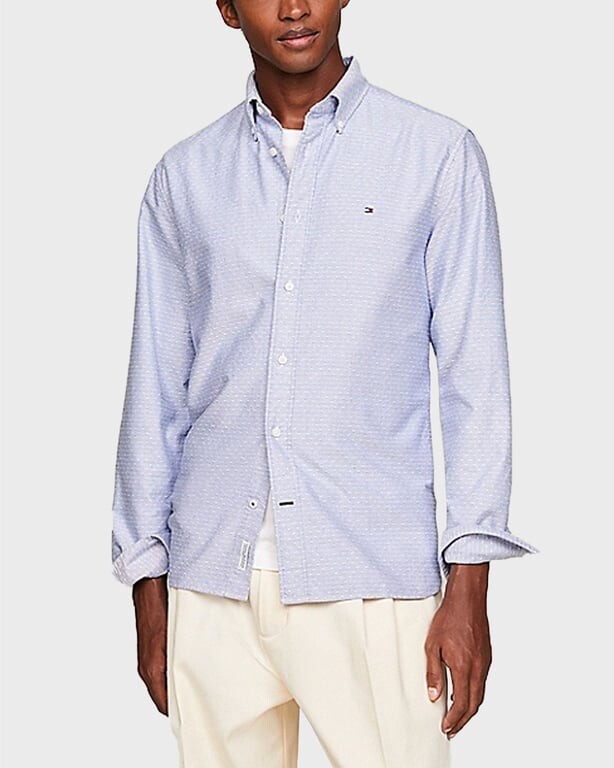 

Рубашка Tommy Hilfiger для мужчин, синий