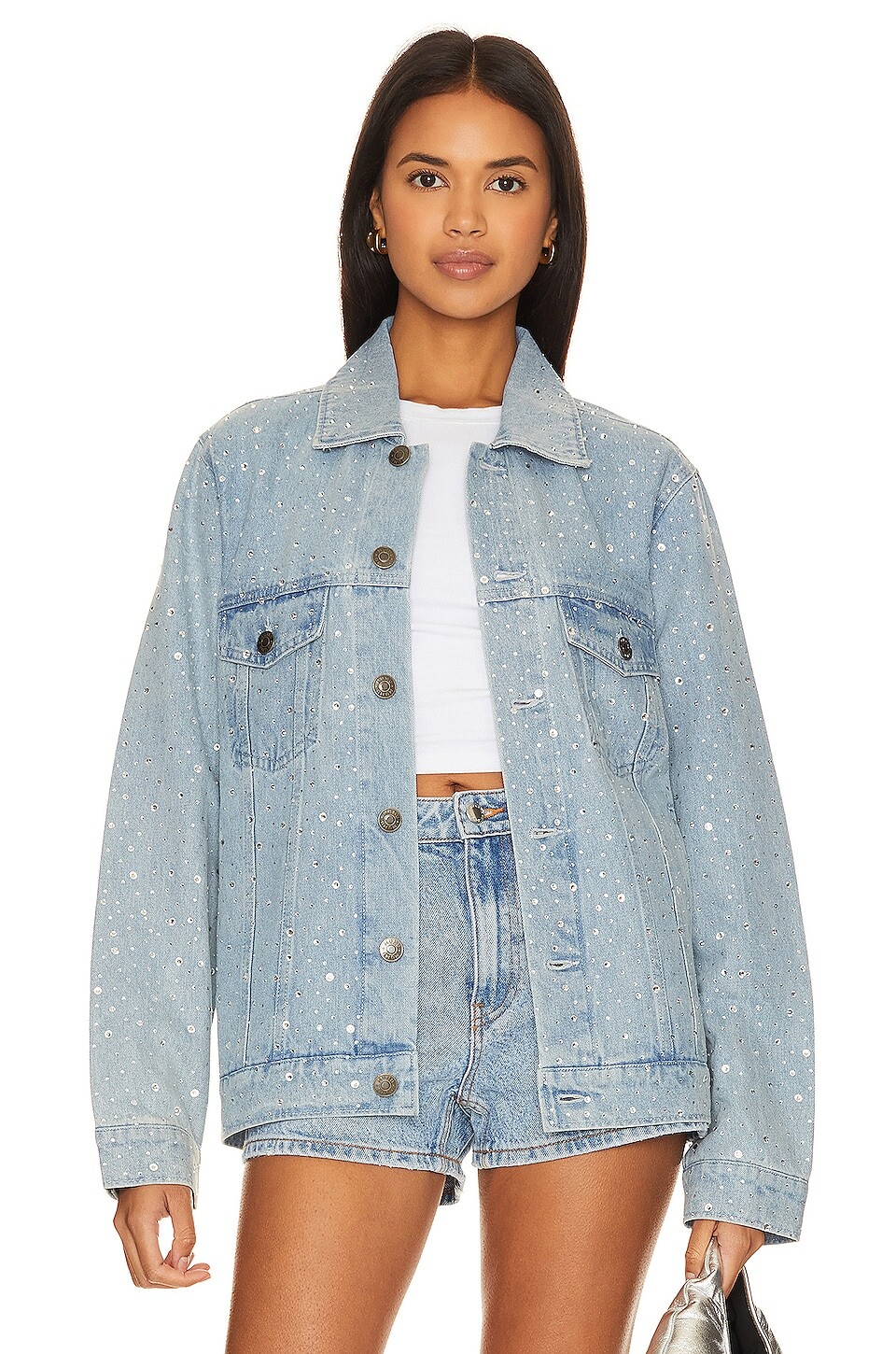 

Куртка Show Me Your Mumu Dover Denim, цвет Embellished Indigo