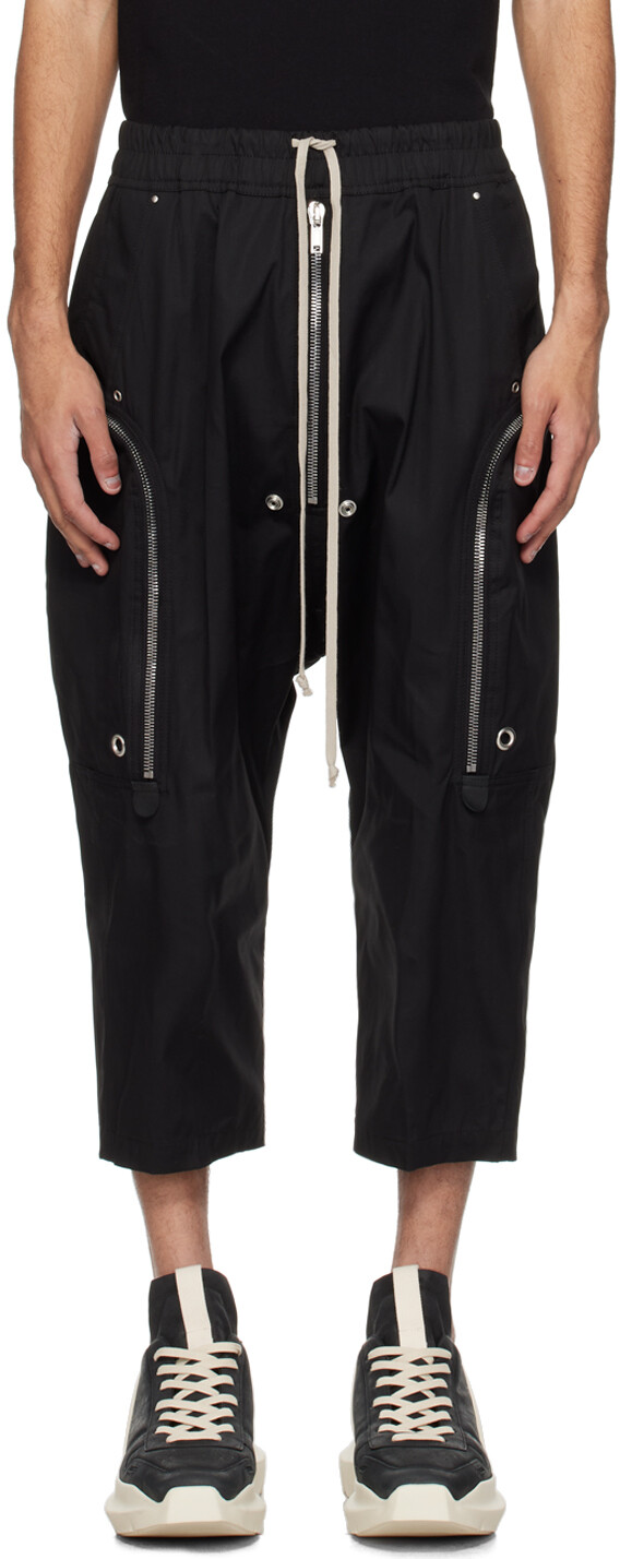 

Черные брюки карго Bauhaus Bela Rick Owens