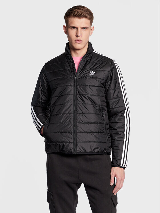 

Пуховик стандартного кроя Adidas, черный