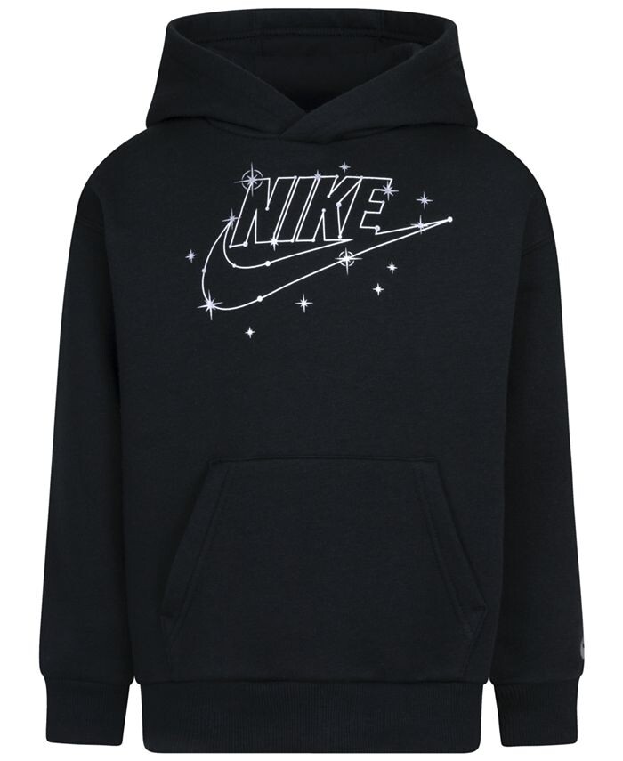 

Спортивная одежда, пуловер с капюшоном из блестящего флиса Nike, черный