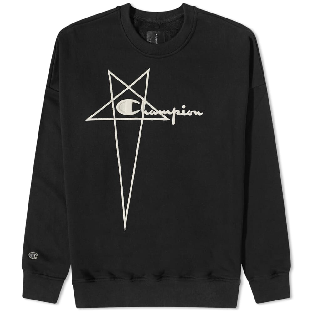 

Пуловер Rick Owens x Champion, черный