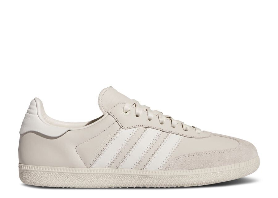 

Кроссовки adidas Pharrell X Samba Human Race, цвет Aluminium White