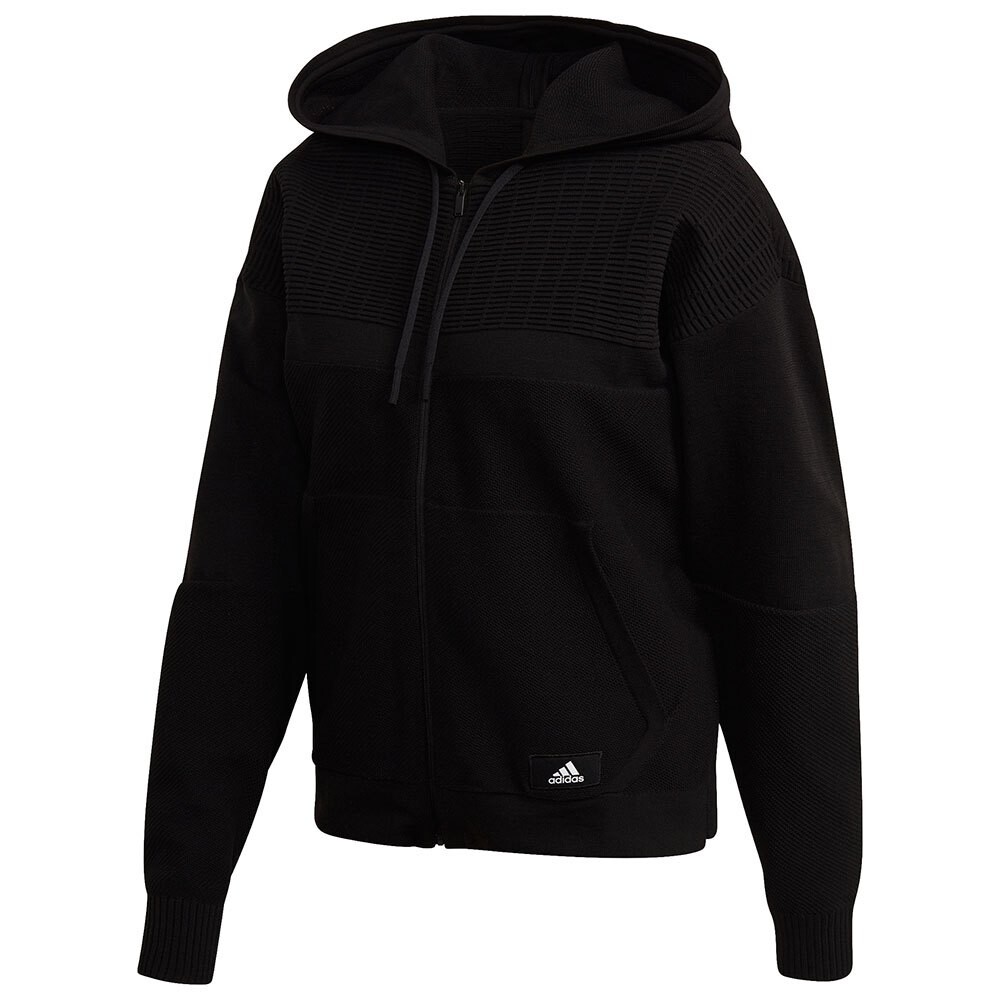 

Толстовка adidas Sportswear Knit V Full Zip, черный