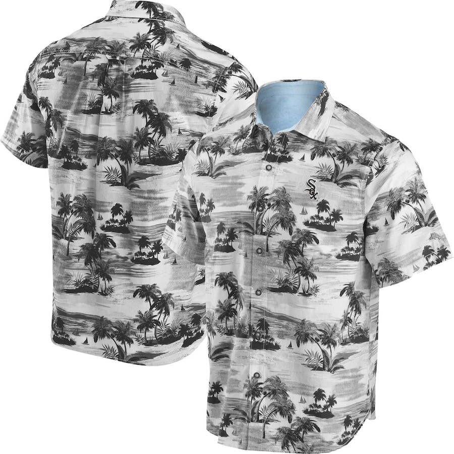

Рубашка Tommy Bahama Chicago White Sox, черный