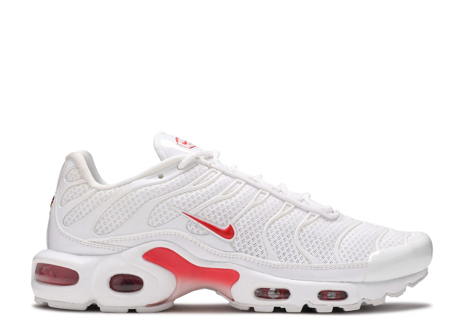 

Кроссовки Nike Wmns Air Max Plus 'White Track Red', белый