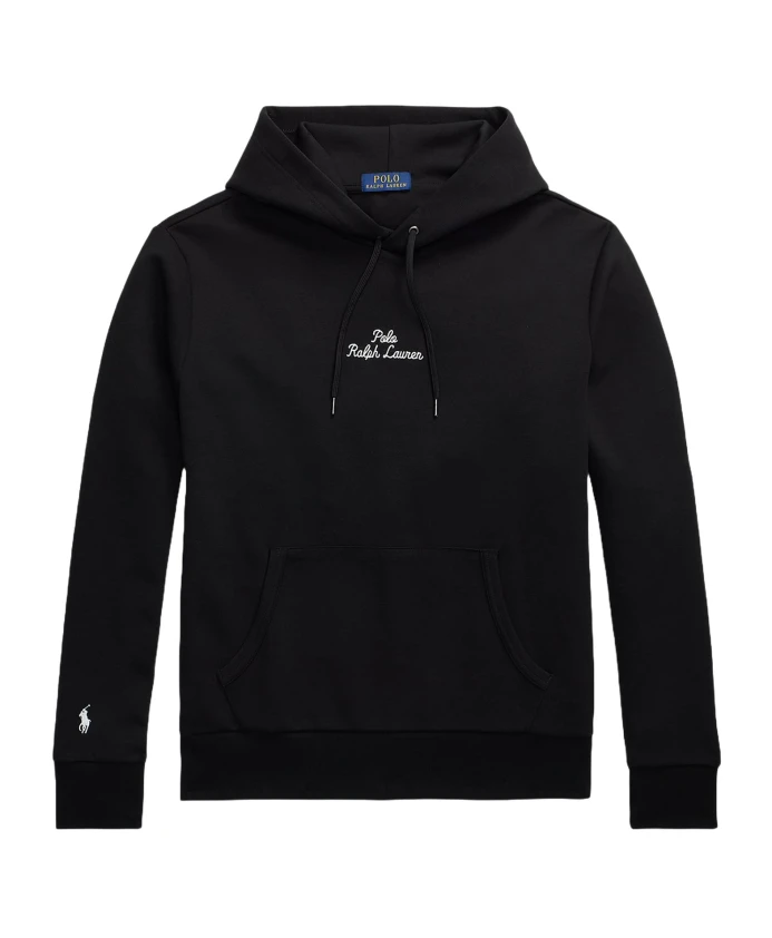 

Пуловер с капюшоном и кулиской Ralph Lauren, черный