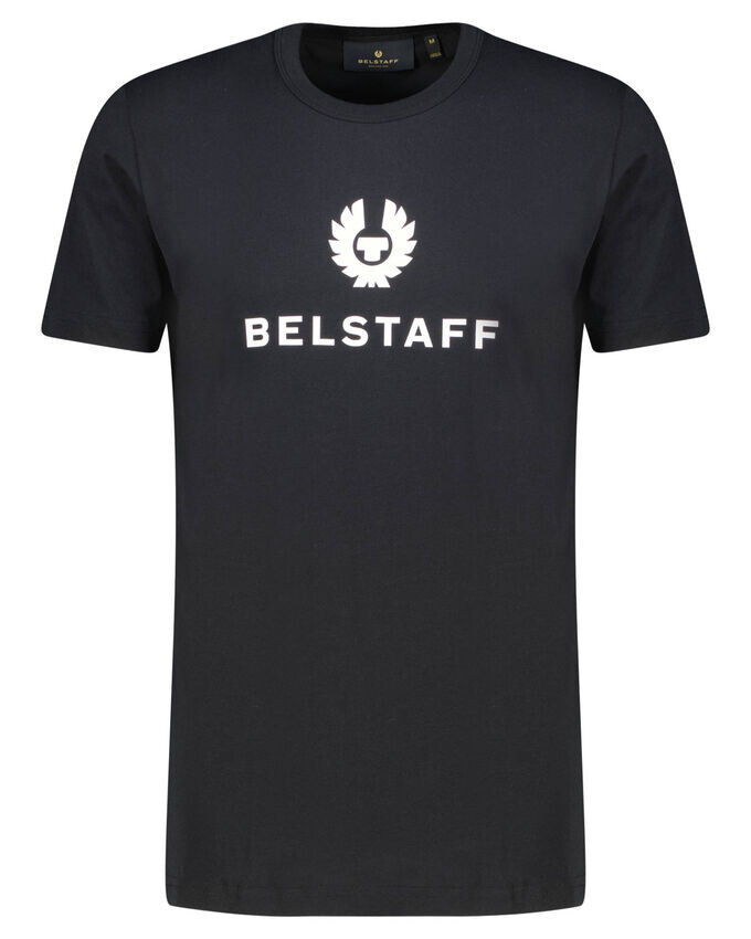 

Подпись на футболке Belstaff, черный