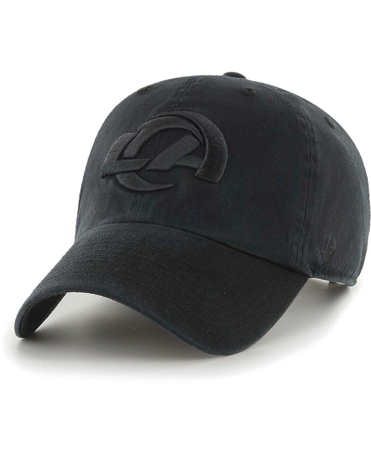 

Мужская черная регулируемая шапка Los Angeles Rams в тон '47 Brand