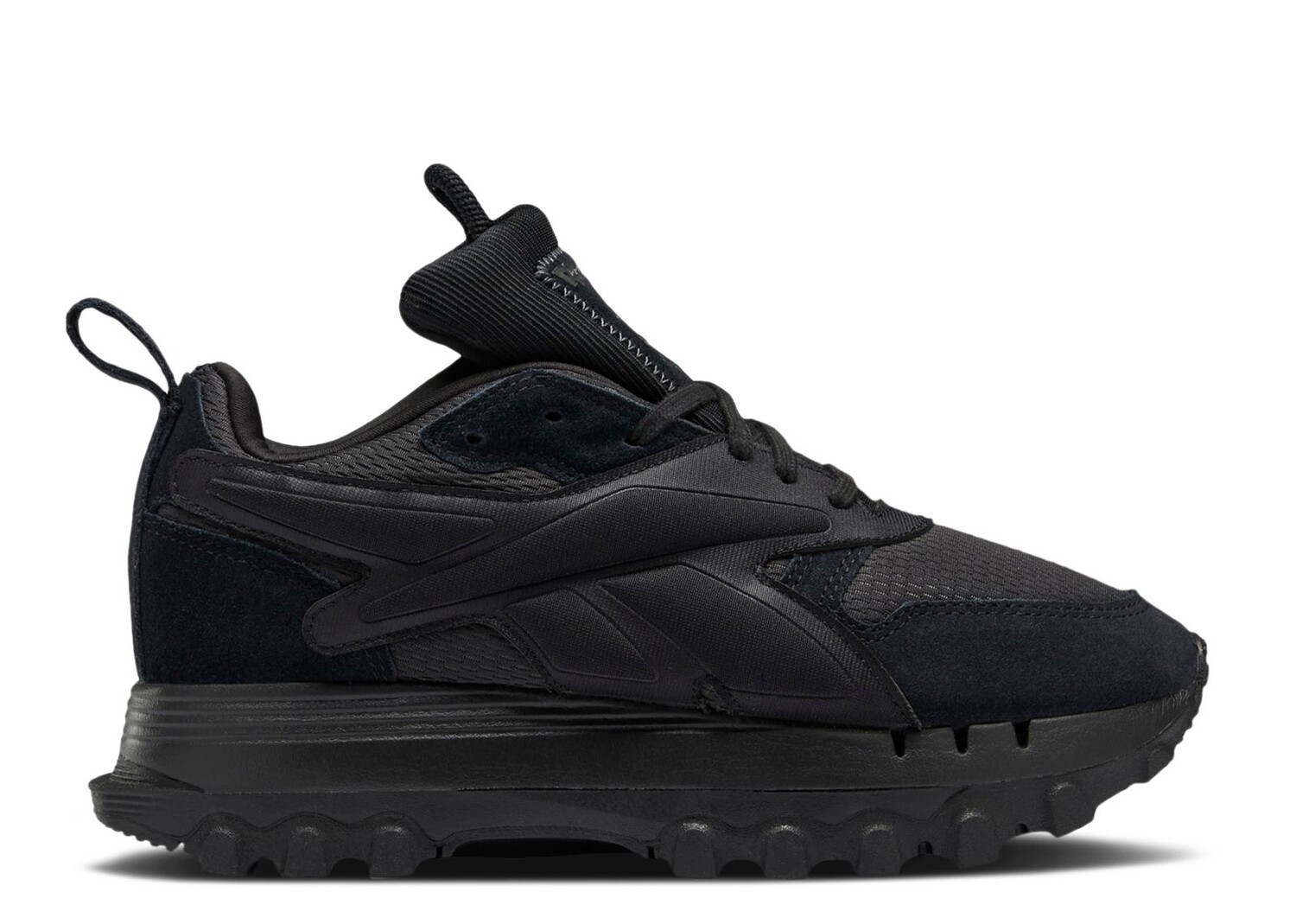 

Кроссовки Reebok Cardi B X Classic Leather V2 'Triple Black', черный
