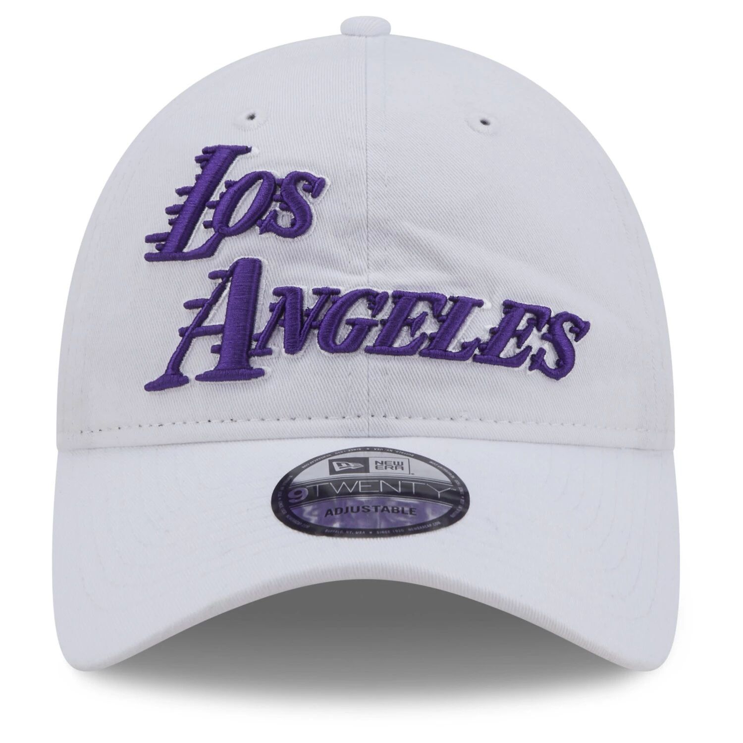 

Мужская темно-бирюзовая мужская бейсболка New Era Los Angeles Lakers 2022/23 City Edition, официальная регулируемая кепка 9TWENTY