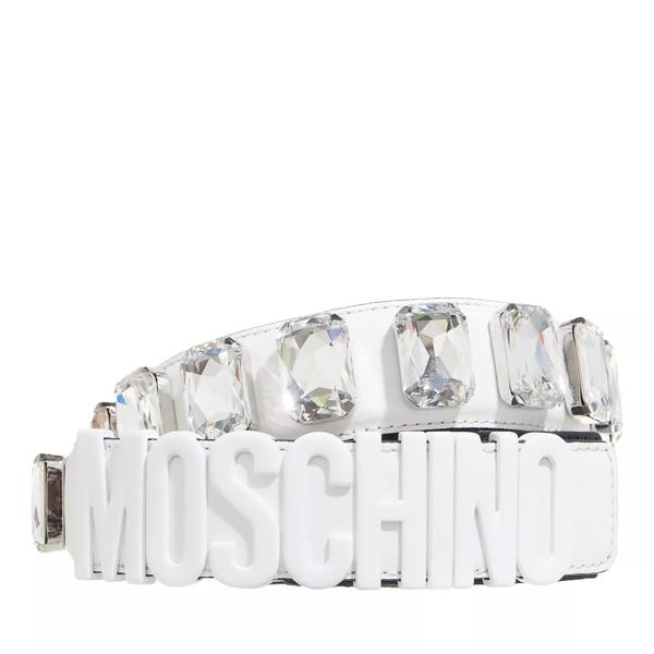 

Ремень belt fantasy print Moschino, белый