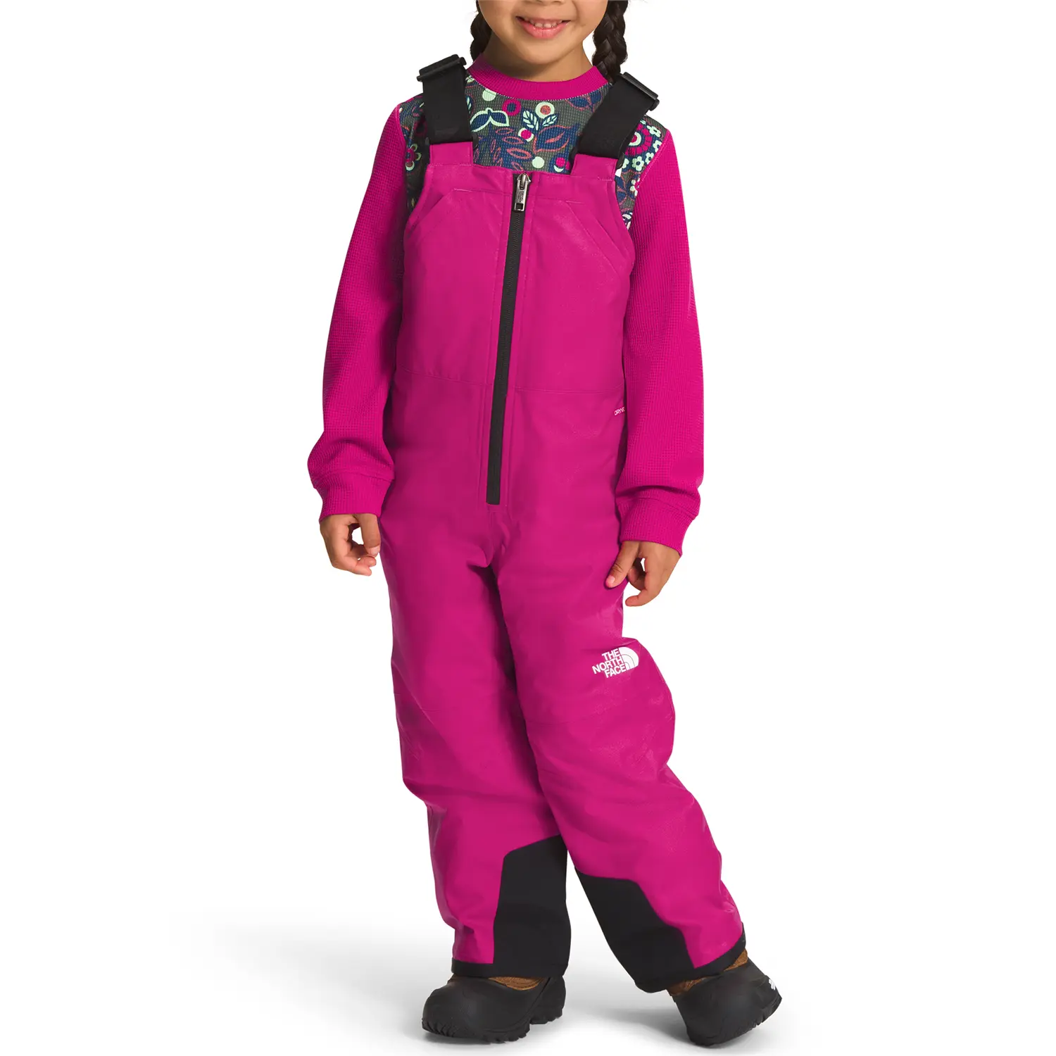 

Горнолыжные брюки с подтяжками The North Face Freedom Insulated, фуксия