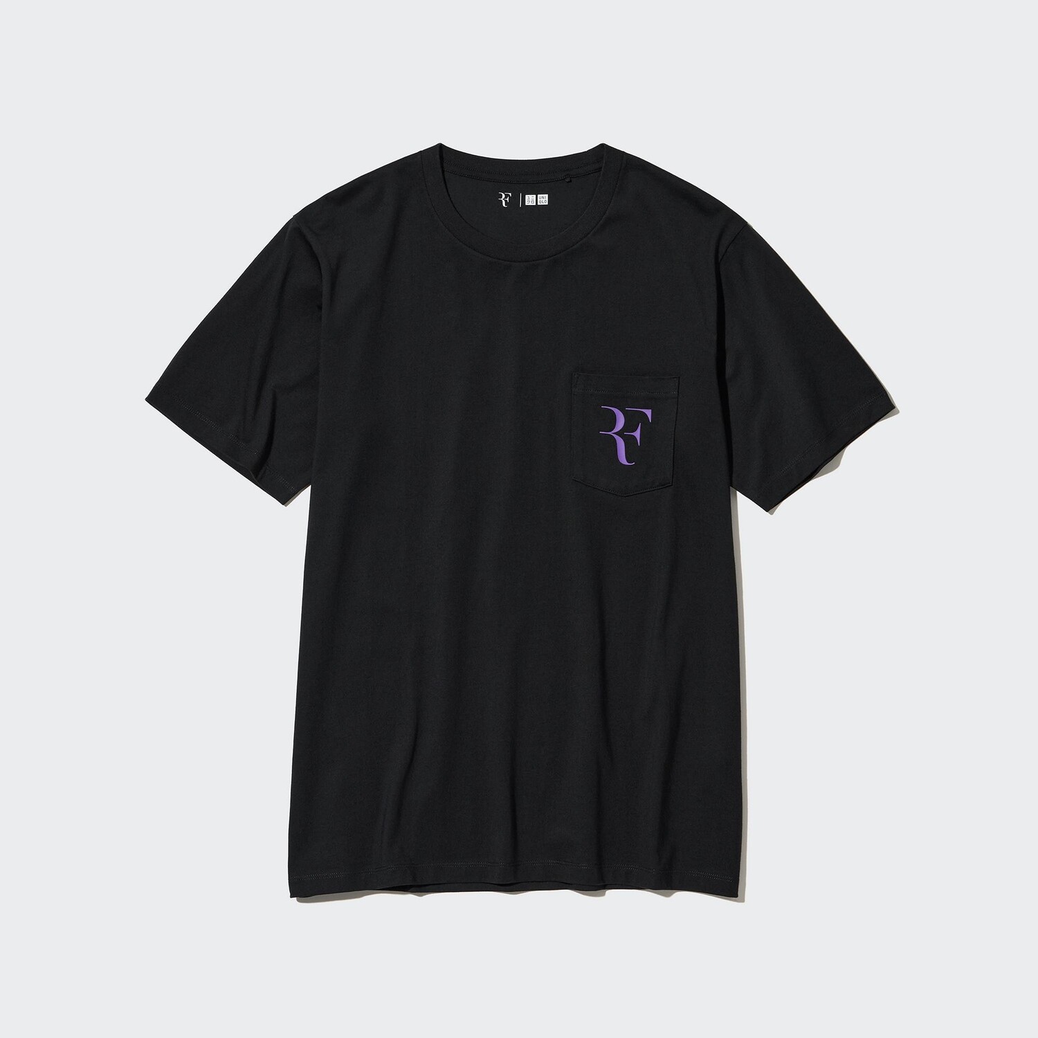 

Футболка с рисунком Роджера Федерера RF Uniqlo, черный