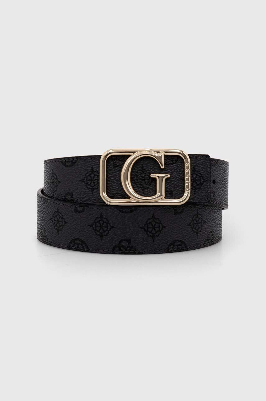 

Ремень Guess двусторонний KUBA, черный