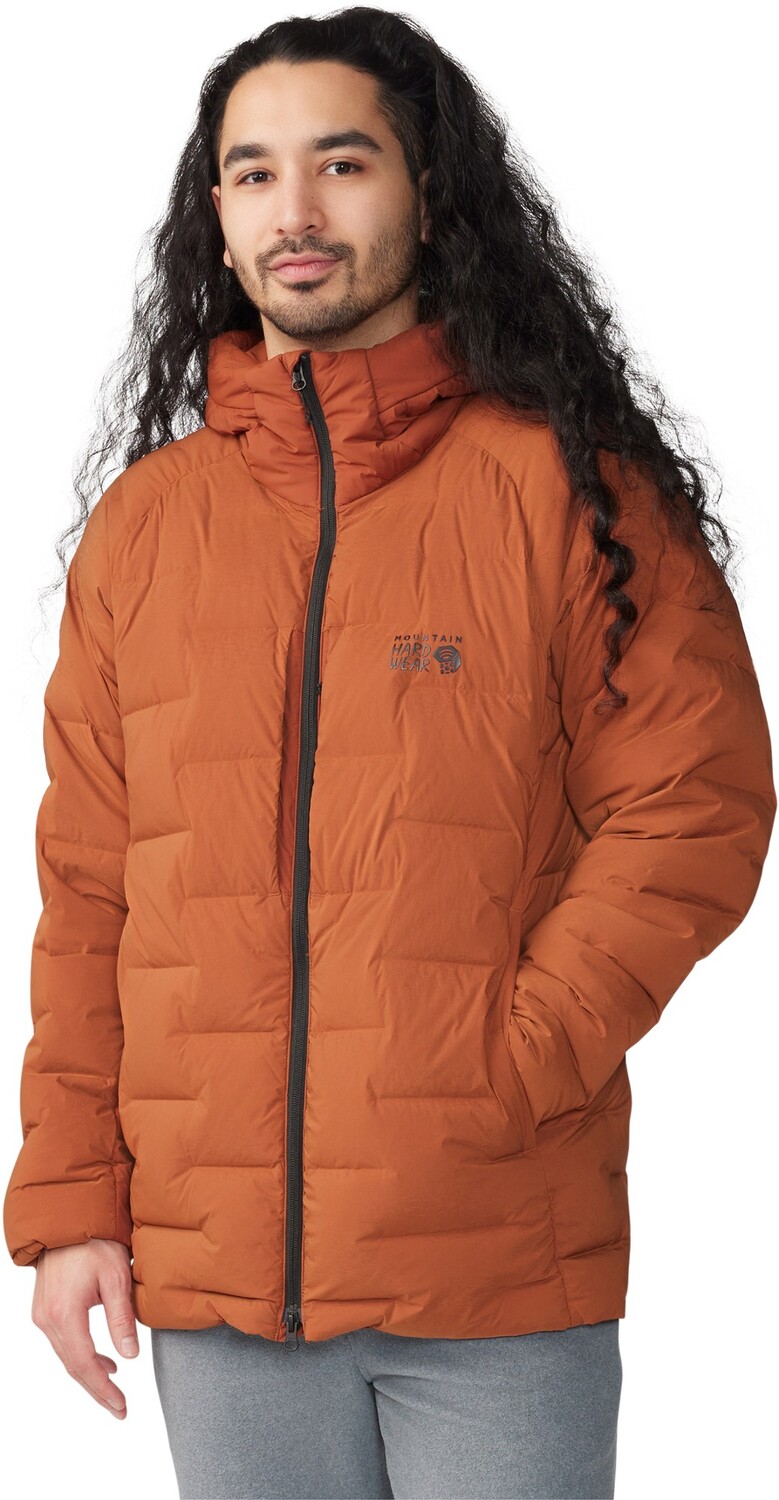 

Парка Stretchdown - Мужская Mountain Hardwear, коричневый