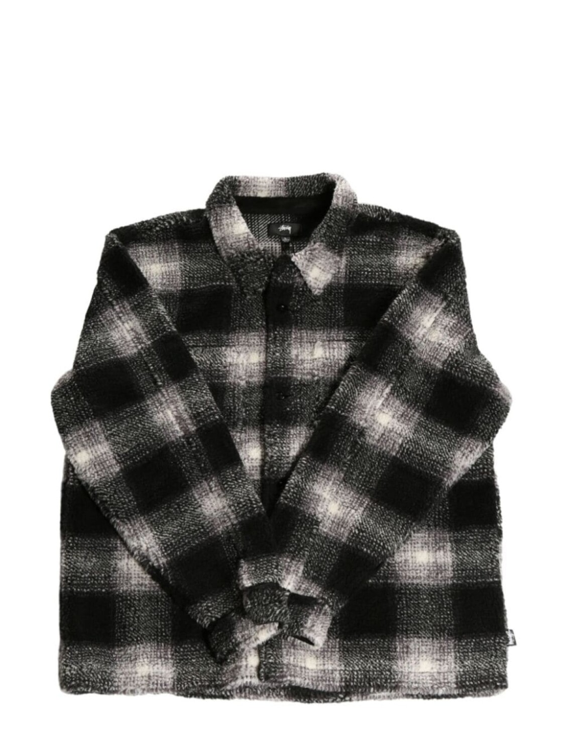 

Рубашка в клетку Stüssy, черный