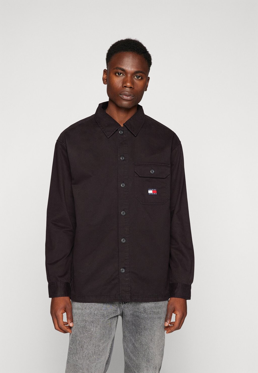 

Рубашка Tommy Jeans, черный