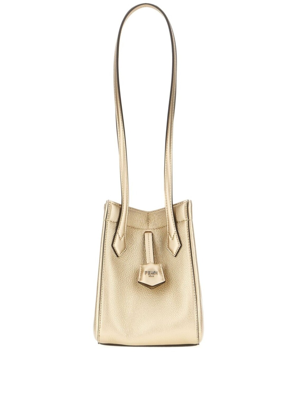 

Мини-сумка-ведро оригами FENDI, золотой