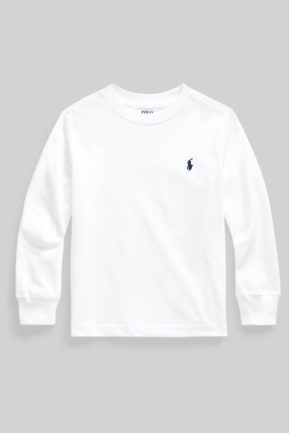 

Футболка для мальчиков с длинными рукавами и логотипом Polo Ralph Lauren, белый