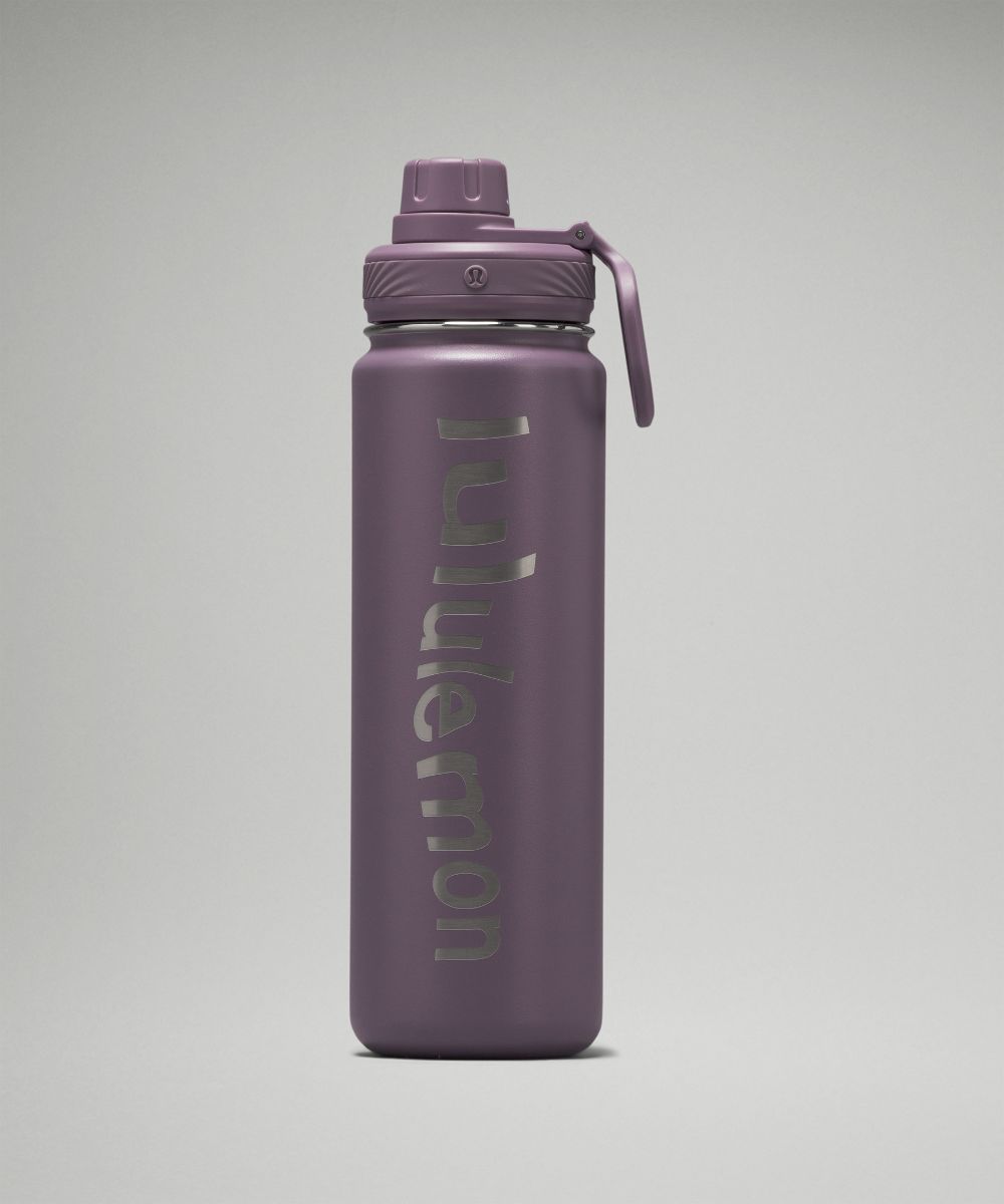 Спортивная бутылка Back to Life 0,7 л Lululemon, фиолетовый