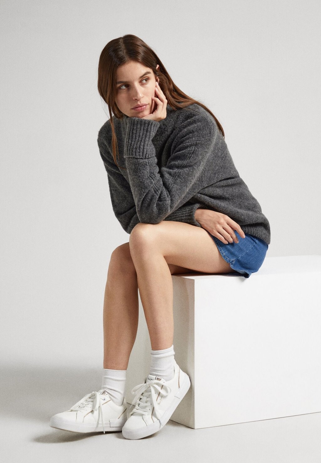 

Низкие кроссовки АЛЛЕН Pepe Jeans, белый