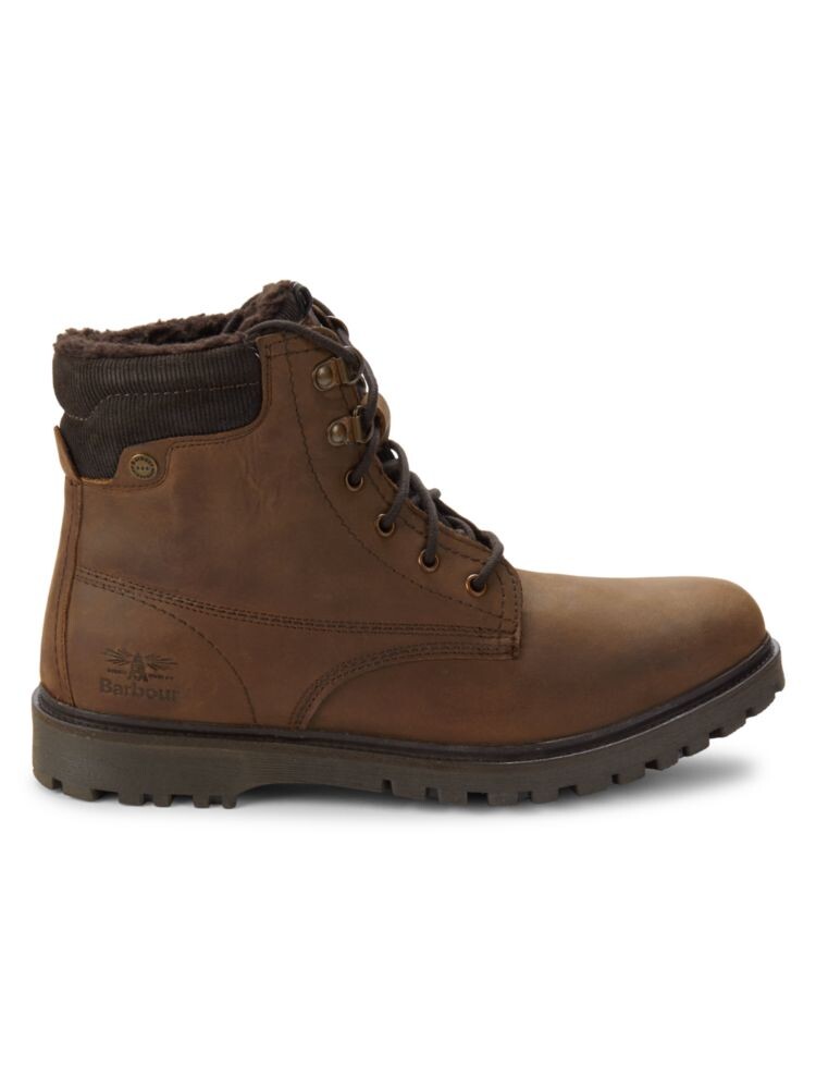 

Кожаные сапоги из искусственного меха Barbour, цвет Tan