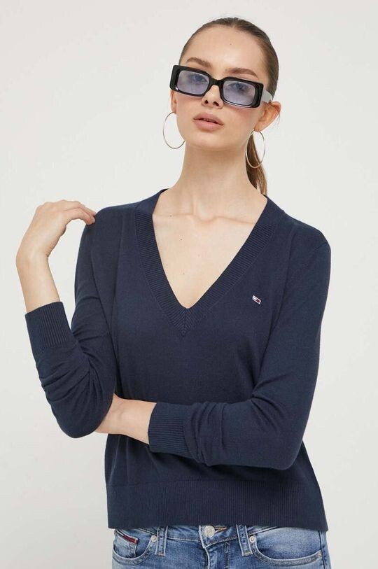 

Свитер Tommy Jeans, темно-синий